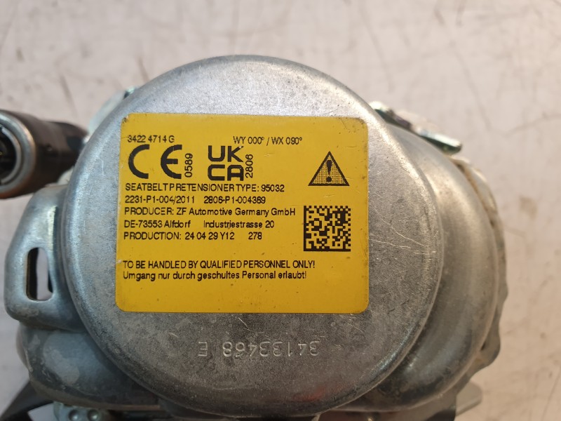 Recambio de kit airbag para seat ateca (khp) fr referencia OEM IAM 576857003Q  