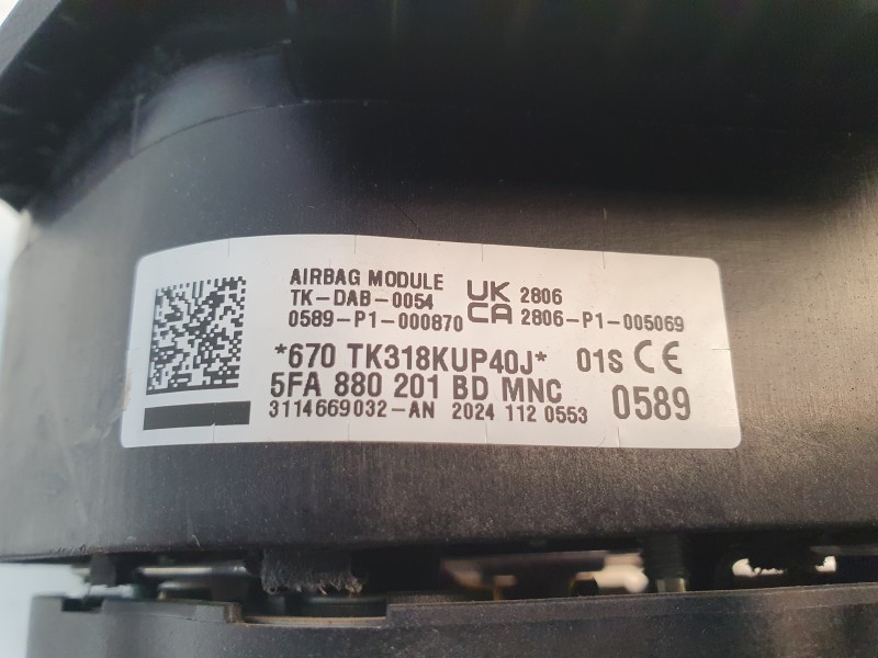 Recambio de kit airbag para seat ateca (khp) fr referencia OEM IAM 576857003Q  