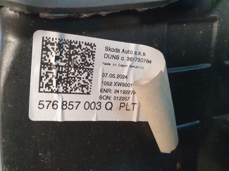 Recambio de kit airbag para seat ateca (khp) fr referencia OEM IAM 576857003Q  