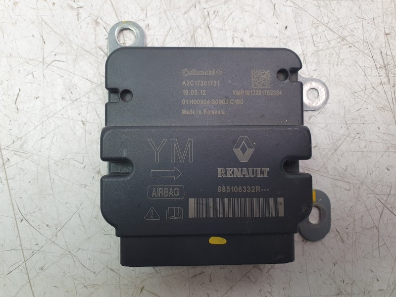 Recambio de kit airbag para dacia sandero ii tce 90 lpg (b8m1) referencia OEM IAM 985701142R  