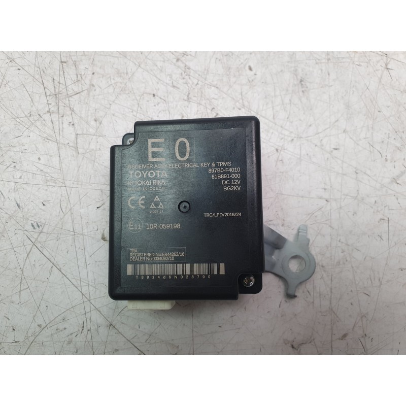 Recambio de modulo electronico para toyota c-hr (_x1_) 1.8 hybrid (zyx10_, zyx11_) referencia OEM IAM 897B0F4010  