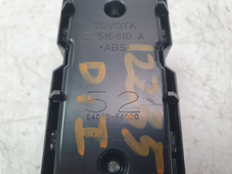 Recambio de mando elevalunas delantero izquierdo para toyota c-hr (_x1_) 1.8 hybrid (zyx10_, zyx11_) referencia OEM IAM 84040F40
