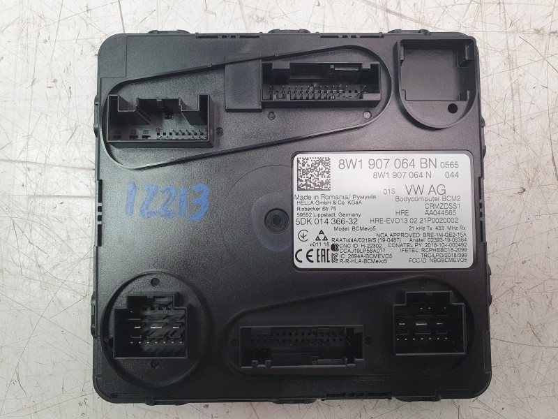 Recambio de modulo electronico para audi a4 b9 avant (8w5, 8wd) s4 tdi mild hybrid quattro referencia OEM IAM 8W1907064BN 5DK014