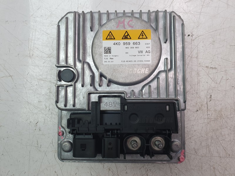 Recambio de inverter / converter para audi a4 b9 avant (8w5, 8wd) s4 tdi mild hybrid quattro referencia OEM IAM 4K0959663  
