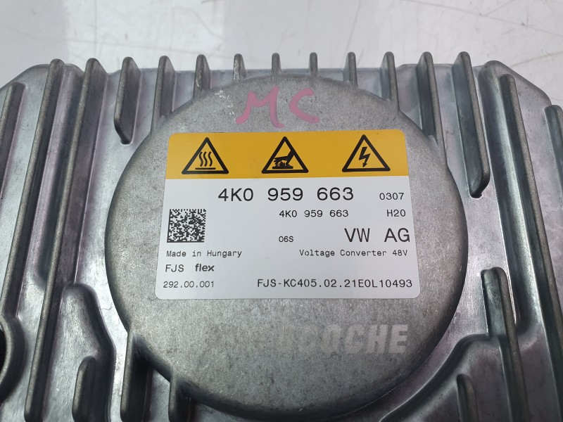 Recambio de inverter / converter para audi a4 b9 avant (8w5, 8wd) s4 tdi mild hybrid quattro referencia OEM IAM 4K0959663  
