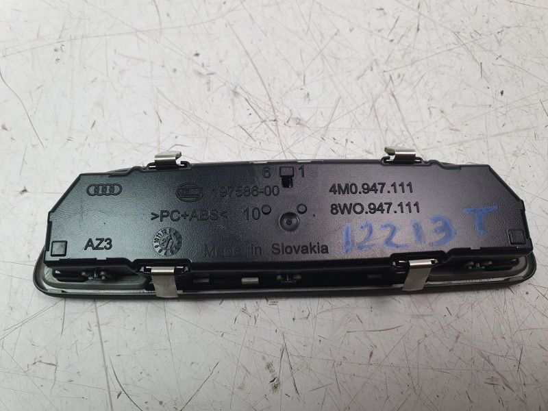 Recambio de luz interior para audi a4 b9 avant (8w5, 8wd) s4 tdi mild hybrid quattro referencia OEM IAM 8WO947111 4M0947111 