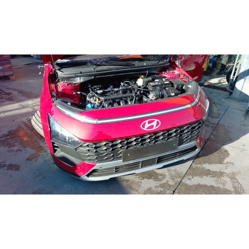 Recambio de refuerzo paragolpes delantero para hyundai bayon 1.2 mpi 79 cv maxx (2024) referencia OEM IAM   