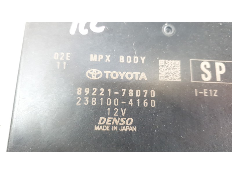 Recambio de modulo electronico para lexus nx 2.5 16v cat (híbrido) referencia OEM IAM 8922178070 2381004160 