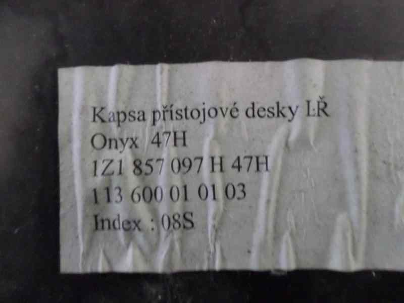 Recambio de guantera para skoda octavia berlina (1z3) 1.9 tdi referencia OEM IAM 1Z1857097  