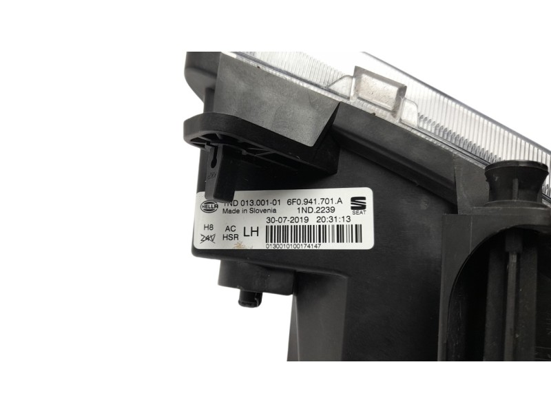 Recambio de faro antiniebla izquierdo para seat ibiza v (kj1, kjg) 1.0 tsi referencia OEM IAM 6F0941701A  10121371006 , ST039441
