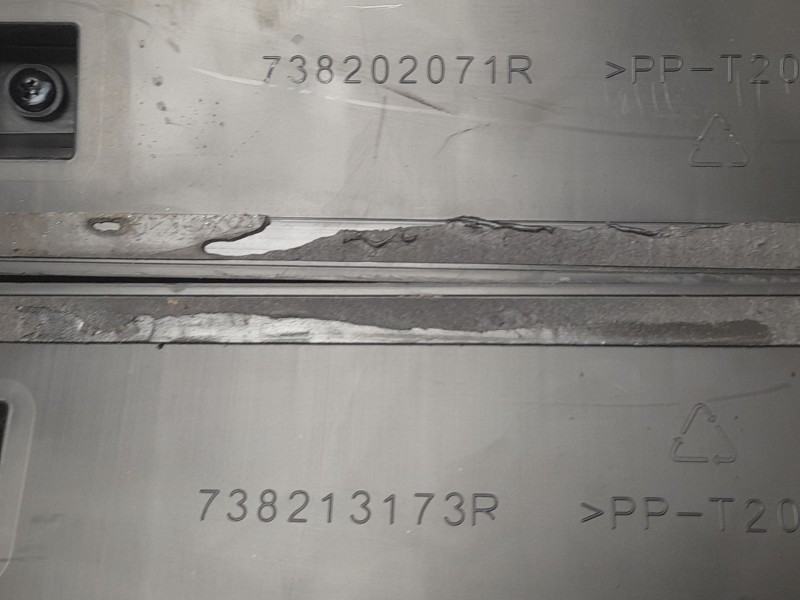 Recambio de barras techo para dacia spring electric business referencia OEM IAM 738213173R  738202071R