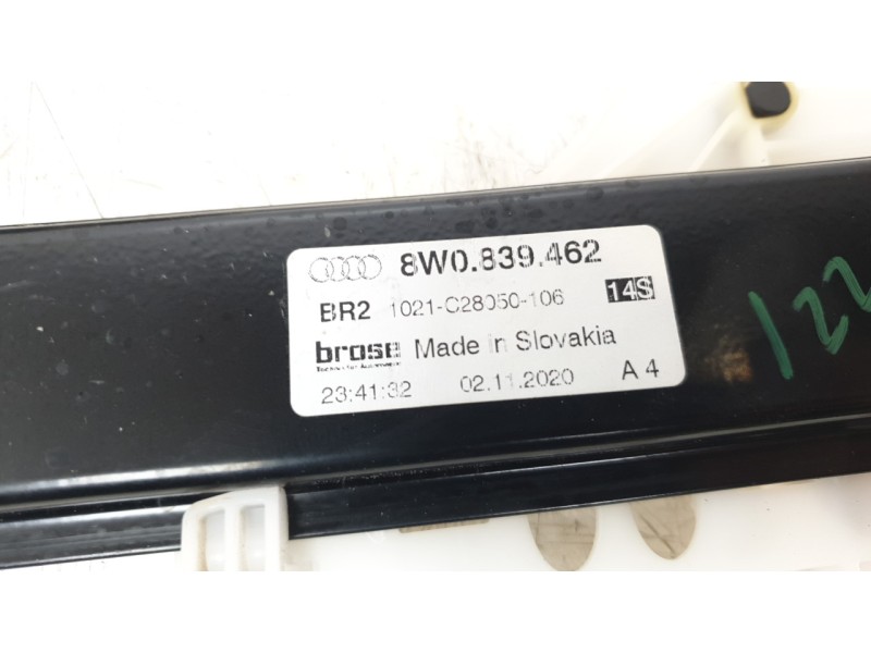Recambio de elevalunas trasero derecho para audi a4 b9 avant (8w5, 8wd) s4 tdi mild hybrid quattro referencia OEM IAM 8W0839462 
