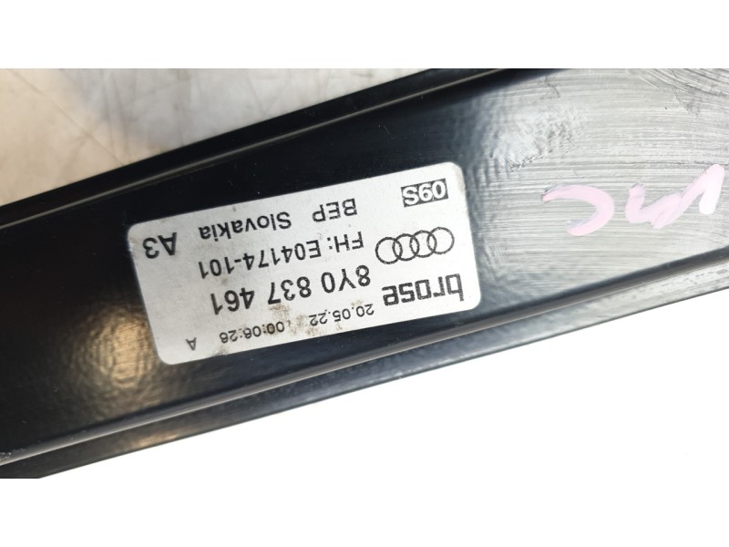 Recambio de elevalunas delantero izquierdo para audi a3 limousine (8ys, 8ym) 30 tdi referencia OEM IAM 8Y0837461  