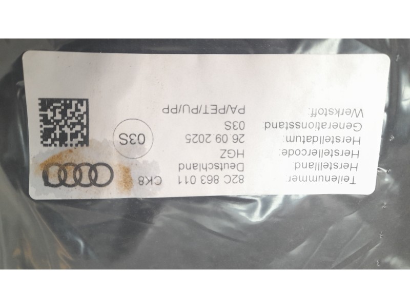 Recambio de juego alfombrillas para audi a1 sportback (gba) 30 tfsi referencia OEM IAM 82C863011  