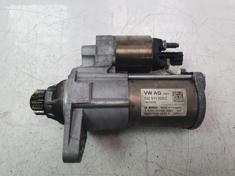 Recambio de motor arranque para seat ibiza v (kj1, kjg) 1.0 tsi referencia OEM IAM 02Z911022C  ARF880401