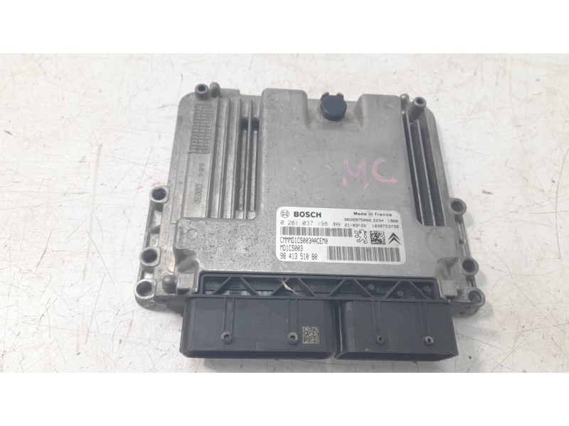 Recambio de centralita motor uce para opel combo e tour / life (k9) 1.5 referencia OEM IAM 9826975080  