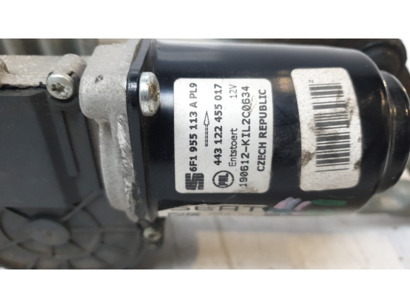 Recambio de motor limpia delantero para seat ibiza v (kj1, kjg) 1.0 tsi referencia OEM IAM 6F1955023F 6F1955113A 