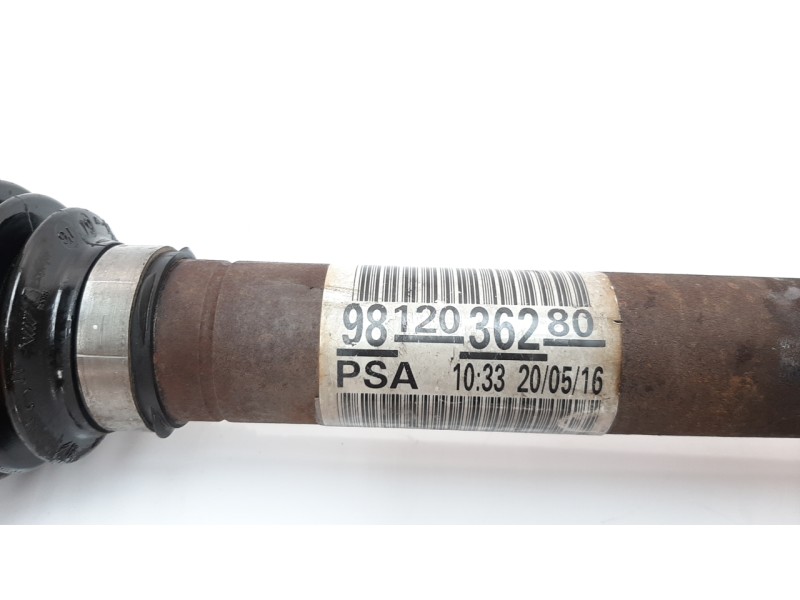 Recambio de transmision delantera izquierda para citroen c-elysée 1.6 blue-hdi fap referencia OEM IAM 9812036280 C1686 T29233
