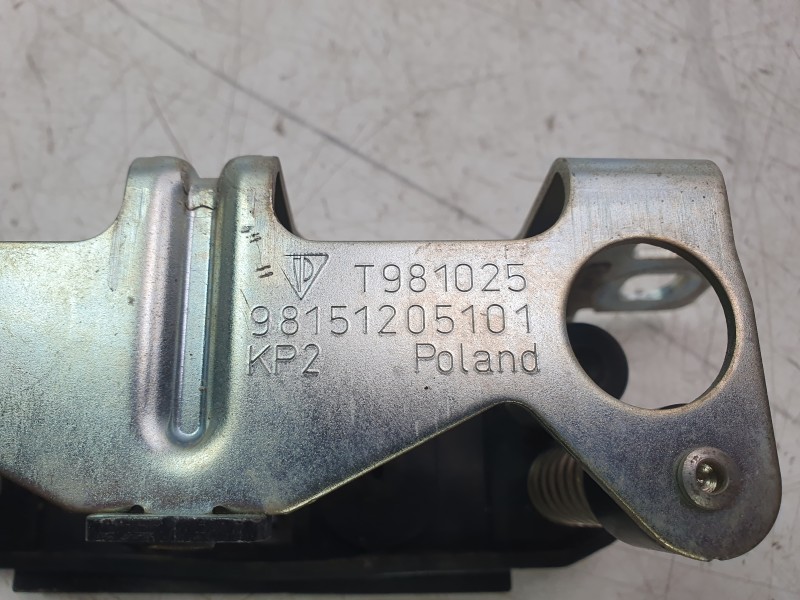 Recambio de cerradura maletero / porton para porsche cayman (typ 981c) gt4 referencia OEM IAM 98151205101 T981025 