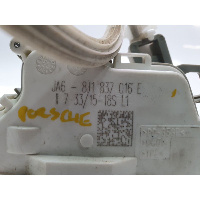 Recambio de cerradura puerta delantera derecha para porsche cayman (typ 981c) gt4 referencia OEM IAM 8J1837016E  