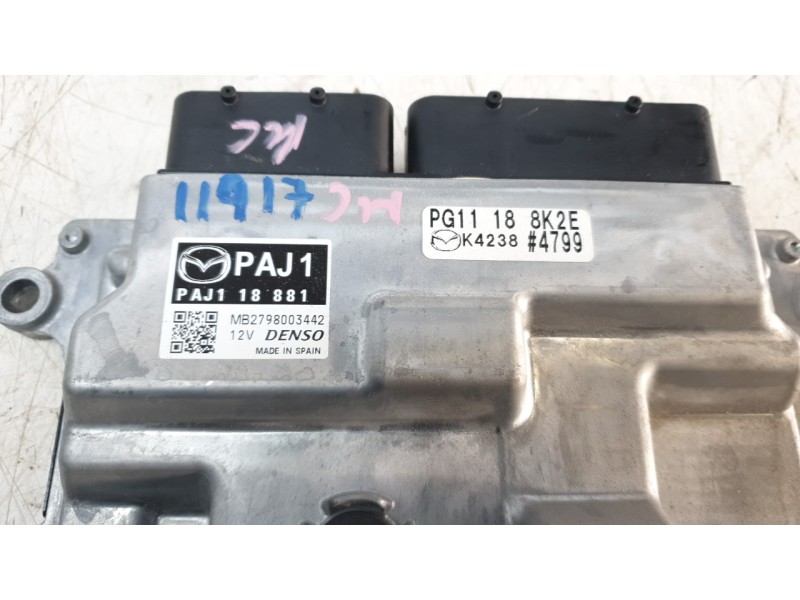 Recambio de centralita motor uce para mazda 3 berlina (bp) evolution referencia OEM IAM PAJ118881  