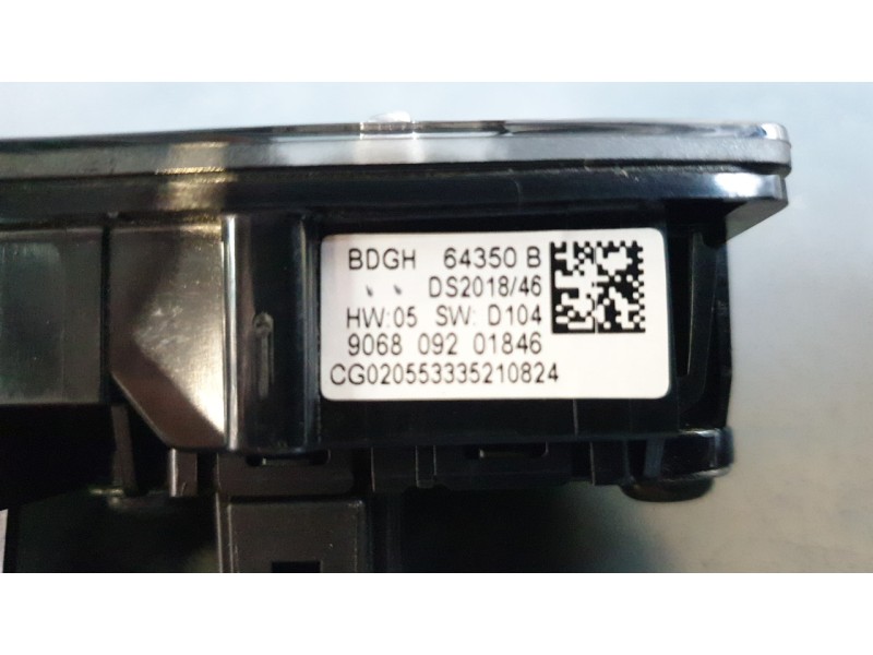 Recambio de mando multifuncion para mazda 3 berlina (bp) evolution referencia OEM IAM BDGH64350B  