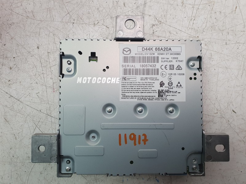 Recambio de modulo electronico para mazda 3 berlina (bp) evolution referencia OEM IAM D44K66A20A  