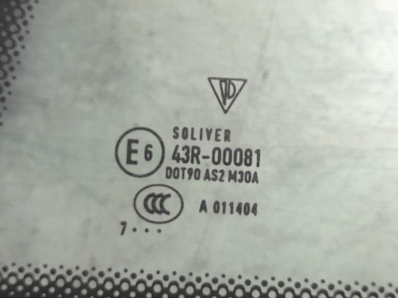 Recambio de luna custodia trasera izquierda para porsche 911 (typ 991) carrera 4s referencia OEM IAM 9915431110803C  99154311108