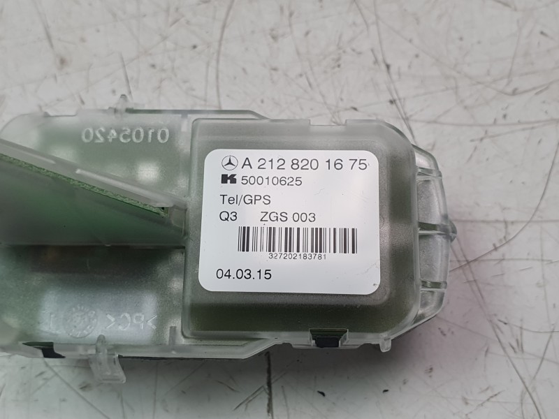 Recambio de antena para mercedes-benz clase gl (x166) gl 350 bluetec 4matic (166.824) referencia OEM IAM A2128201675 A2128270228