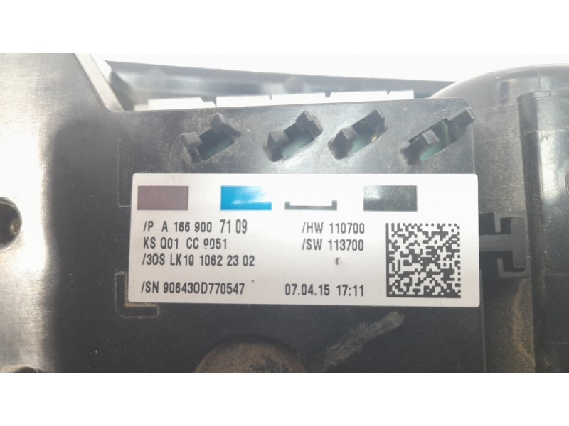 Recambio de luz interior para mercedes-benz clase gl (x166) gl 350 bluetec 4matic (166.824) referencia OEM IAM A1669062301  