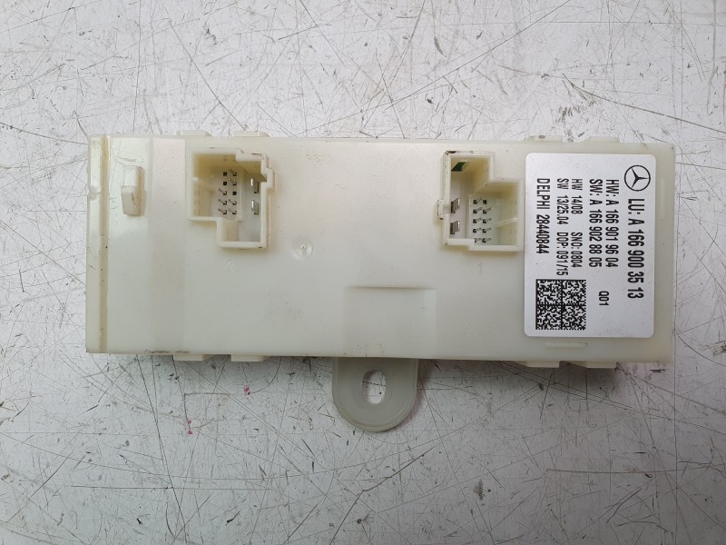 Recambio de modulo electronico para mercedes-benz clase gl (x166) gl 350 bluetec 4matic (166.824) referencia OEM IAM A1669003513