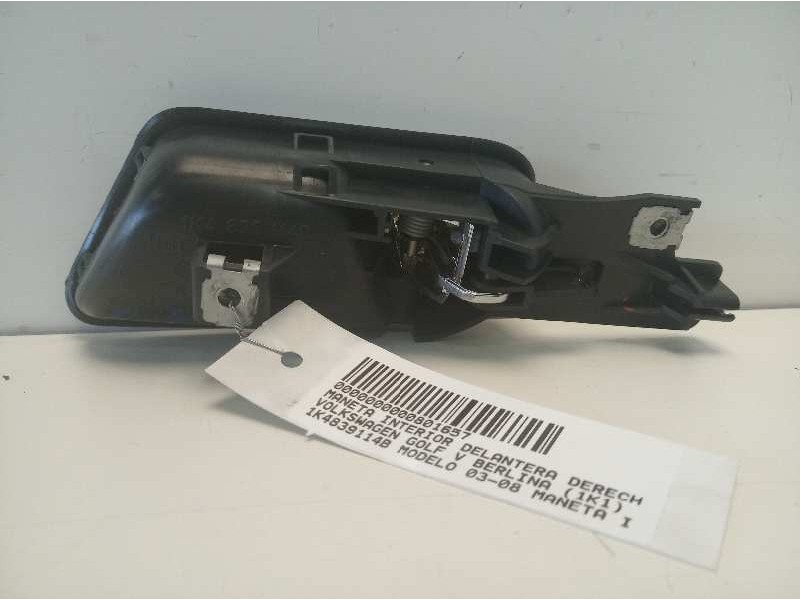 Recambio de maneta interior delantera derecha para volkswagen golf v berlina (1k1) conceptline (e) referencia OEM IAM 1K4839114B