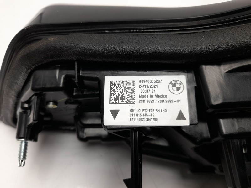 Recambio de piloto trasero izquierdo interior para bmw x3 (g01, f97, g08) xdrive 20 d mild-hybrid referencia OEM IAM   