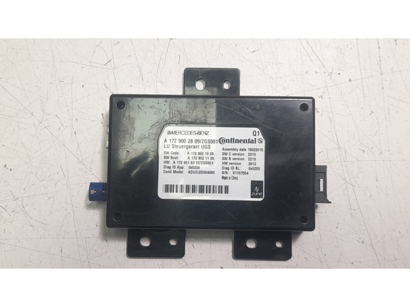 Recambio de modulo electronico para mercedes-benz clase gl (x166) gl 350 bluetec 4matic (166.824) referencia OEM IAM A1729002809