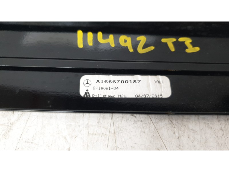 Recambio de molduras traseras para mercedes-benz clase gl (x166) gl 350 bluetec 4matic (166.824) referencia OEM IAM A1666700187 