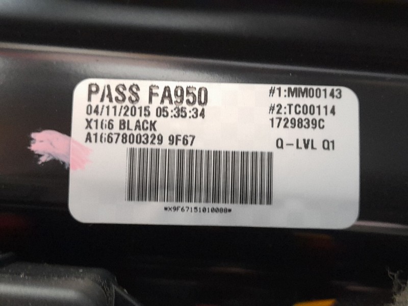 Recambio de techo electrico para mercedes-benz clase gl (x166) gl 350 bluetec 4matic (166.824) referencia OEM IAM A1667800421  