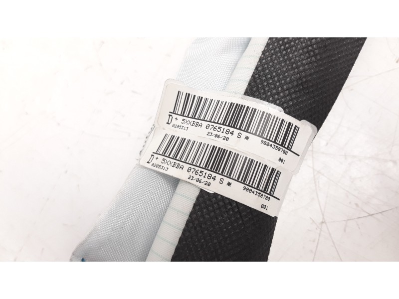 Recambio de airbag cortina delantero derecho para citroen c4 cactus shine referencia OEM IAM 9804358780  