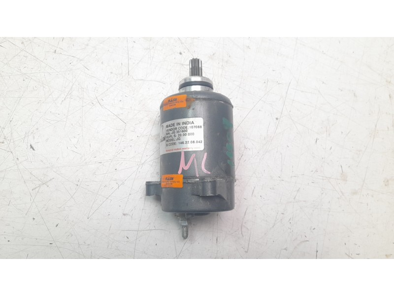 Recambio de motor arranque para ktm 125 duke 125 duke referencia OEM IAM 90140001000  