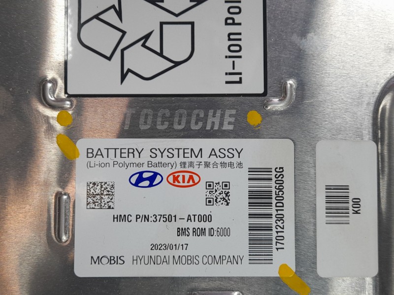 Recambio de bateria para kia niro ii (sg2) 1.6 gdi hybrid referencia OEM IAM   
