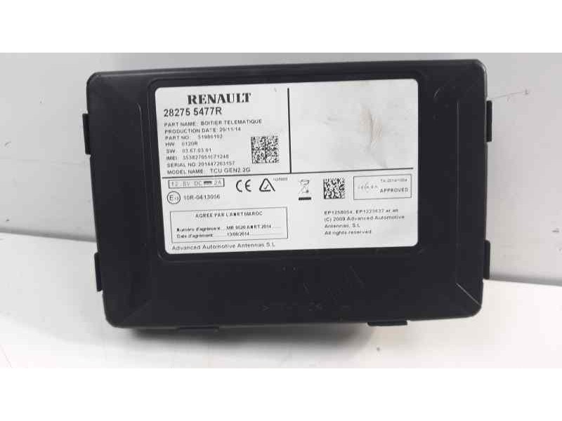 Recambio de modulo electronico para renault twingo iii luxe referencia OEM IAM 282755477R  