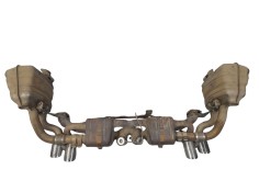 Recambio de silenciador trasero para porsche 911 (typ 991) carrera 4s referencia OEM IAM 99111143707  