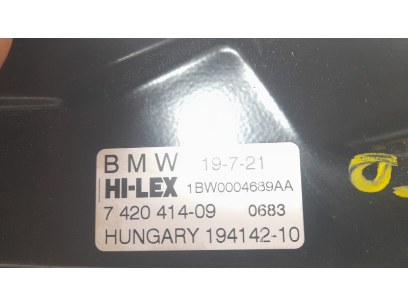 Recambio de elevalunas trasero derecho para bmw x2 (f39) sdrive 18 d referencia OEM IAM 51357462606  