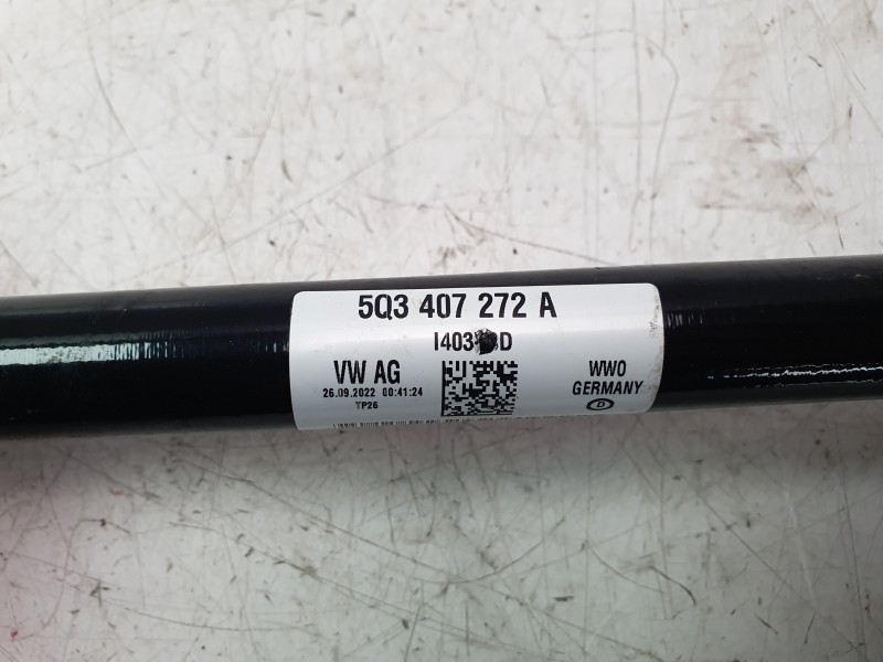 Recambio de transmision delantera derecha para seat ateca (khp) style xm referencia OEM IAM 5Q3407272A  