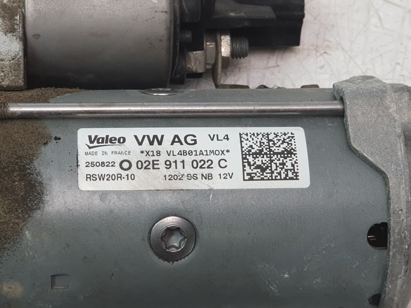 Recambio de motor arranque para seat leon sportstourer (kl8, kld) 2.0 tdi referencia OEM IAM 02E911022C  ARF240151