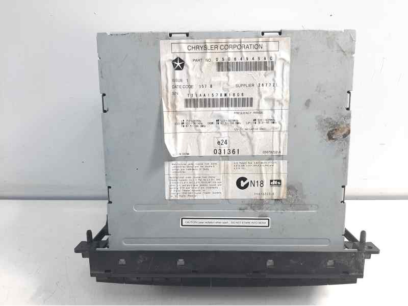 Recambio de sistema audio / radio cd para jeep compass referencia OEM IAM 05064945AC  