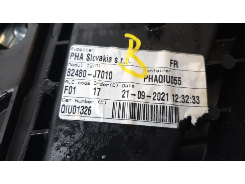 Recambio de elevalunas delantero derecho para kia xceed business referencia OEM IAM 82480J7010  