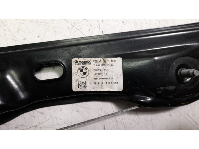Recambio de elevalunas trasero derecho para bmw 1 (f20) 118 d referencia OEM IAM 51357281884  