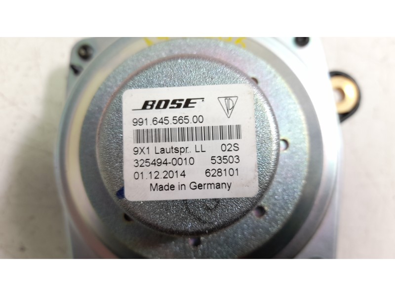 Recambio de subwoofer para porsche 911 (typ 991) carrera 4s referencia OEM IAM 99164556500  