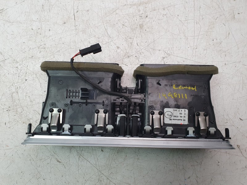 Recambio de aireador central para porsche 911 (typ 991) carrera 4s referencia OEM IAM 99155214100  