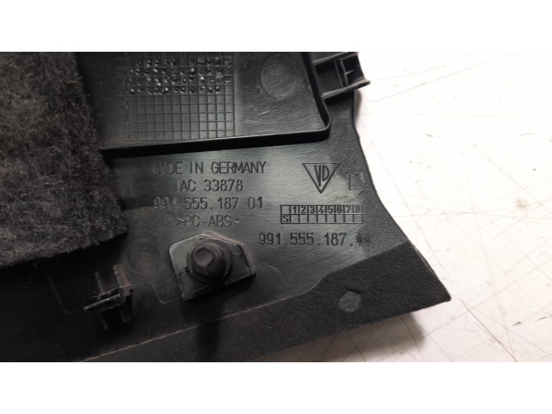Recambio de moldura para porsche 911 (typ 991) carrera 4s referencia OEM IAM 99155518701  